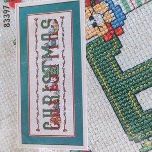 Christmas Counted Cross stitch kit 1996
